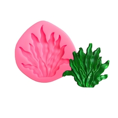 Khuôn Silicon - Lá Bụi Cỏ - Bụi Cỏ 7cm Dẹp