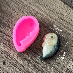 Khuôn Silicon - Món Ăn - Cá Khô - 4cm