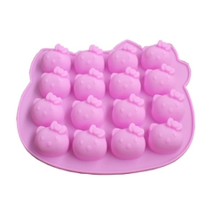 Khuôn Silicon - Mèo Kitty - Mặt 16c