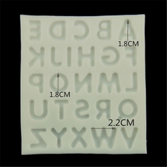 Khuôn Silicon - Chữ Cái Thường - 1.6cm