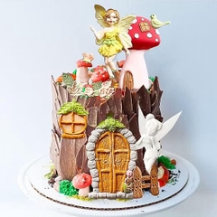 Khuôn Silicon - Rau Củ - Nấm - Cửa 10.5cm