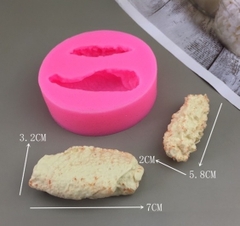 Khuôn Silicon - Món Ăn - Đùi Gà- cánh gà 2c