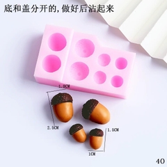 Khuôn Silicon - Trái Cây - Hạt Dẻ