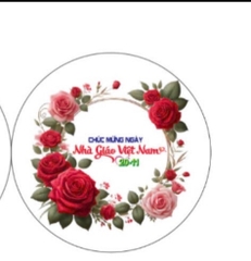 Decal Nhà Giáo 20/11 - DNG - DNG76 18CM