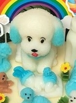 Khuôn Silicon - Động Vật - Chó Ngồi Khăn 1 Mảnh