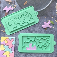 Khuôn Silicon - Viền VN - 17x8cm - VN06 - Vân Đất