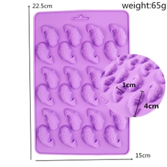 Khuôn Silicon - Biển - Cá Koi 24c - 4cm