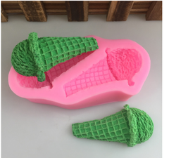 Khuôn Silicon - Cây Kem Ống 2c