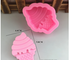 Khuôn Silicon - Cây Kem Cup 5.8cm 1c