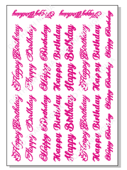 Decal Chủ Đề Sinh Nhật - DSN - DSN03