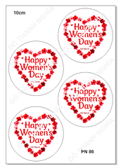 Decal Chủ Đề Phụ Nữ - DPN - PN86