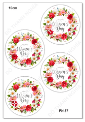 Decal Chủ Đề Phụ Nữ - DPN - PN87