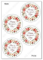 Decal Chủ Đề Phụ Nữ - DPN - PN94