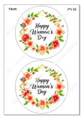 Decal Chủ Đề Phụ Nữ - DPN - PN95