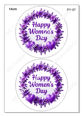 Decal Chủ Đề Phụ Nữ - DPN - PN97