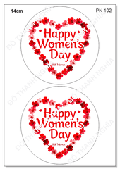 Decal Chủ Đề Phụ Nữ - DPN - PN102