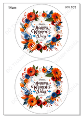 Decal Chủ Đề Phụ Nữ - DPN - PN103
