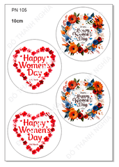 Decal Chủ Đề Phụ Nữ - DPN - PN105