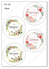 Decal Chủ Đề Phụ Nữ - DPN - PN108