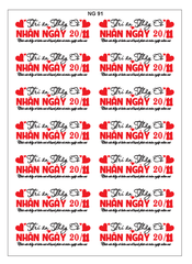 Decal Nhà Giáo 20/11 - DNG - DNG91