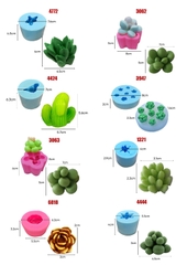 Combo 8 Khuon Silicon Sen Đá 390k