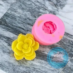 Khuôn Silicon - Hoa Hồng Lai -  6cm