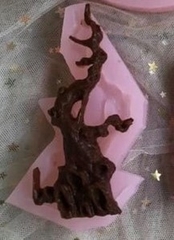 Khuôn Silicon - Gốc Thân Cây 8cm