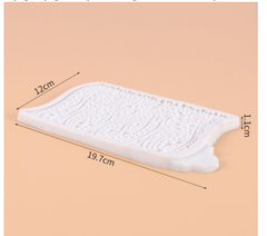Khuôn Silicon - Viền Mảng Họa Tiết - Bi Sóng 19.7x12cm