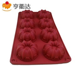 Khuôn Silicon - Donut - Vương Miệng Nâu 8c