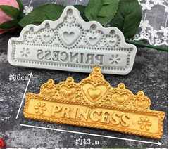 Khuôn Silicon - Vương Miệng Princess