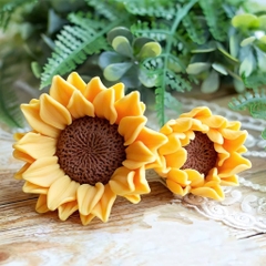 Khuôn Silicon - Hoa Hướng Dương - Set 2