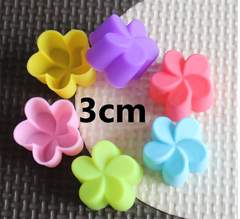 [10 cup] Khuôn Silicon - Cup Set 3cm - M15 - Cúc Xoay