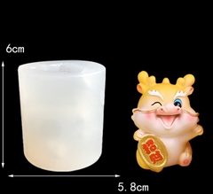 Khuôn Silicon - Động Vật - Rồng Nháy Phải