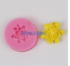 Khuôn Silicon - Hoa Sen Thái Nở - sen nở 3.8cm - Nhụy Thấp 1.8cm