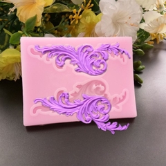 Khuôn Silicon - Viền Họa Tiết - Họa Tiết Cong 02