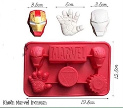Khuôn Silicon - Siêu Nhân - Nhện Marvel Iron Man 6C