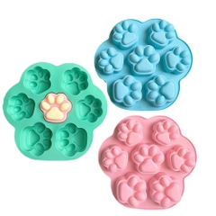 Khuôn Silicon - Động Vật - Bàn Chân Chó Mèo - To 7C