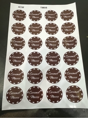 Decal Chủ Đề Trung Thu - Tem Nhân Bánh