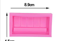 Khuôn Silicon - Trang Điểm - #4 Phấn Chữ Nhật