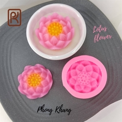 Khuôn Silicon - Hoa Sen Thái Tầng - 5cm cao 2cm