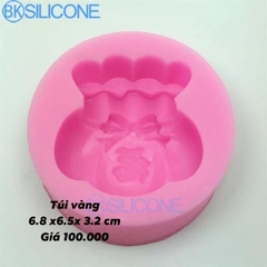 Khuôn Silicon - Túi Vàng - Phúc Nằm