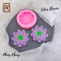 Khuôn Silicon - Hoa Sen Thái Tầng - 8cm cao 3.5cm