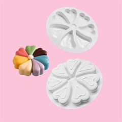 Khuôn Silicon - Đế - Tim Mâm Cúng - Tim Trơn