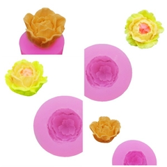 Khuôn Silicon - Hoa Cẩm Chướng Set 2 - 4cm > 5cm