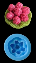 Khuôn Silicon - Hoa Sen Nụ - Búp Sen Kèm Lá 6cm 7c