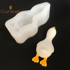 Khuôn Silicon - Động Vật - Vịt Nằm Dài 10cm