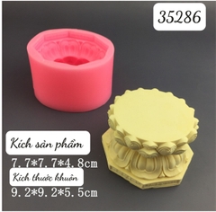 Khuôn Silicon - Bình Hoa - 7.7x4.8cm