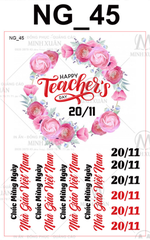 Decal Nhà Giáo 20/11 - DNG - DNG45