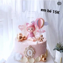Tượng Thiên Thần - Tiên - Búp Bê Nhựa - PKD - Set 2 - Cặp Bé Ngồi