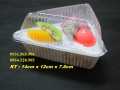 Hộp Nhựa - Tam Giác Nắp Gập FB58 - 11x6cm